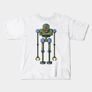 Pixel Robot 159 Kids T-Shirt